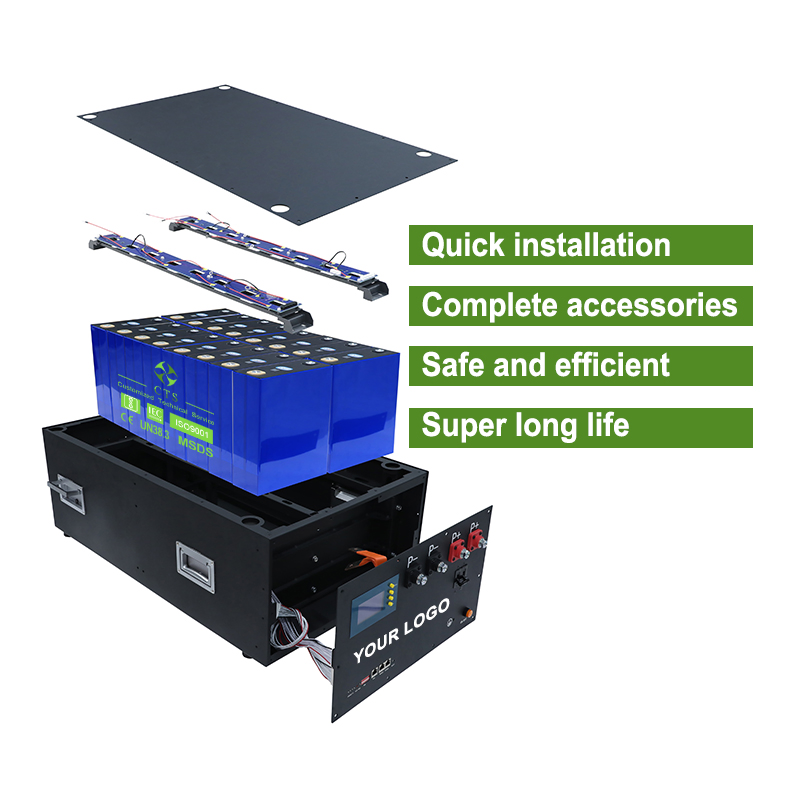 Cts 48V 16s 15kwh DIY Kit Battery Box EU Stock DIY Battery Box 48V 300ah with BMS