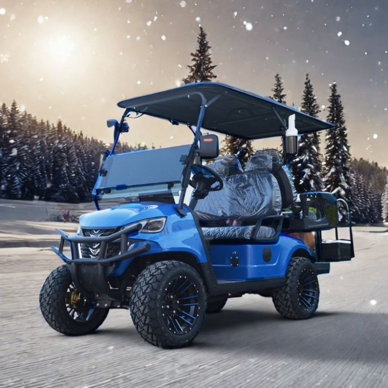 Hot Sale 4 Seat Club Car Golf Cart 4 Wheel Electric City Electric Golf Cart with Roof