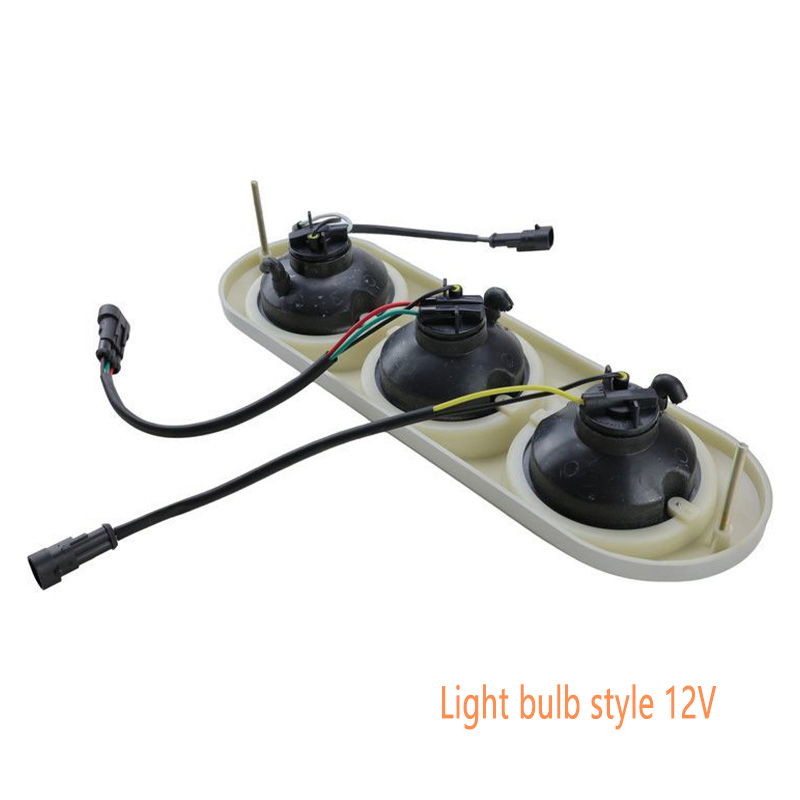 Eagle Truck Lighting System Parts Universal LED Red Yellow White Rear Tail Light Turn Signal for Shuttle Bus