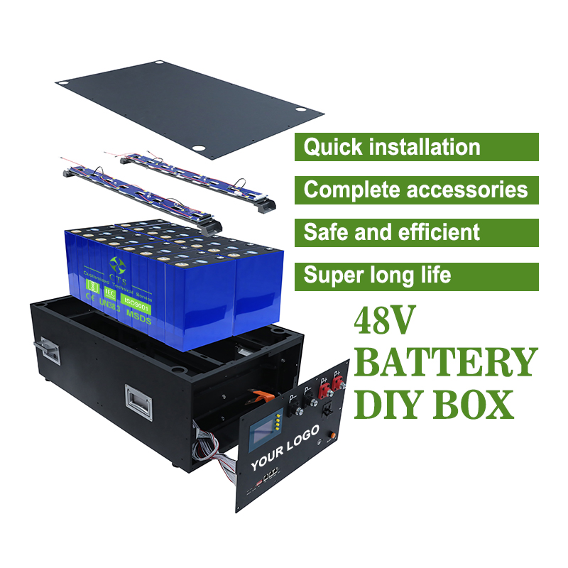 Europe Wholesale DDP 48V LiFePO4 Battery Box DIY 16s 280ah 302ah 320ah DIY Battery Box