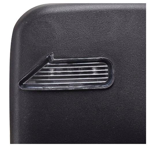 ABS Adjustable Golf Cart Mirrors with Turn Signals LED for Club Car