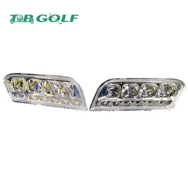 Golf Cart LED Light Kits Headlight with Turn Signals Switch Horn Club Car