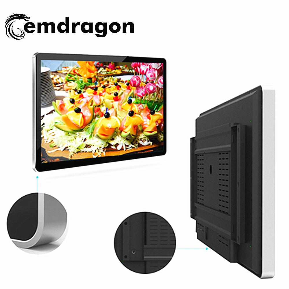 Wall Mount Display 21.5 ODM LCD Ad Display Advertising Flashlight Inch 4 Quad CCTV LCD Monitor LCD Digital Signage