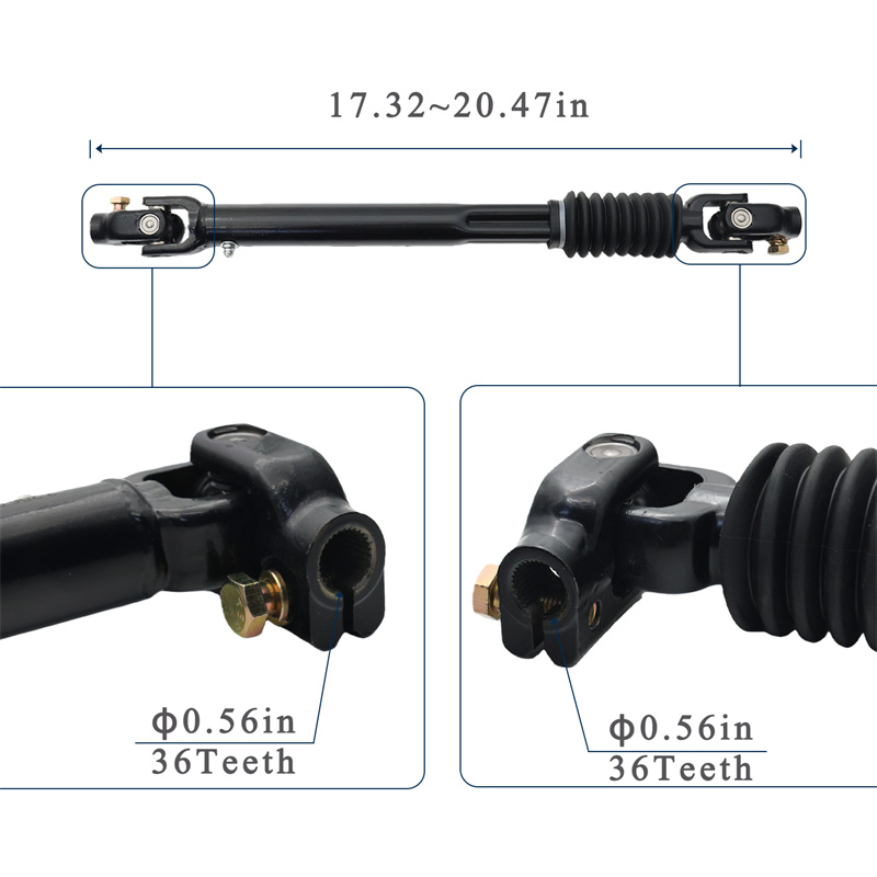 Golf Cart Parts LV Tong Golf Cart Universal Joint Short/Long Drive Shaft Coupling OEM 3.206.02.000026 3.206.02.000017
