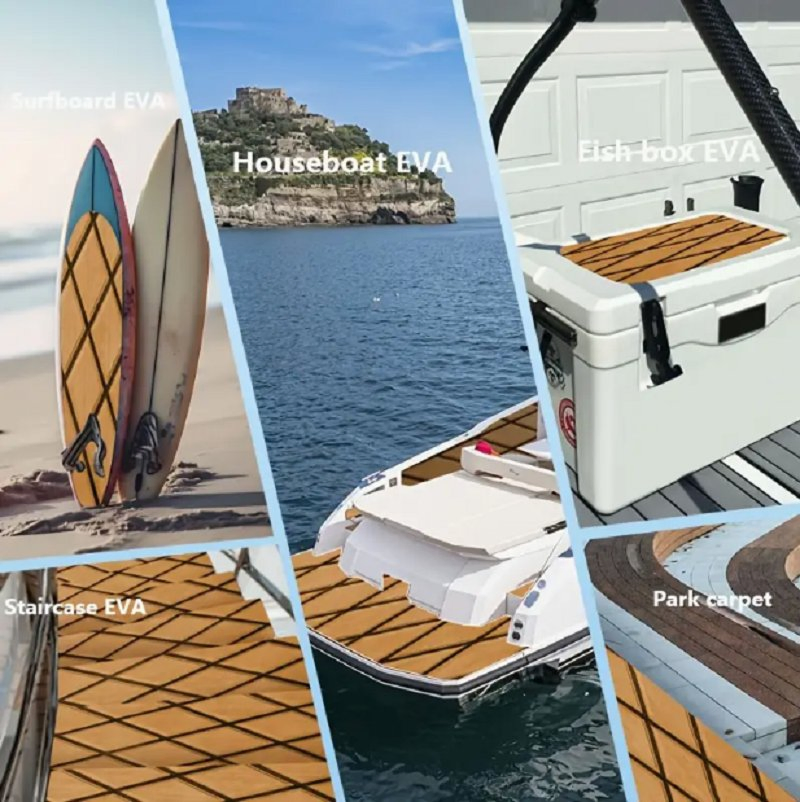 Premium EVA Diamond Pattern Non-Slip Mat for Home Safety