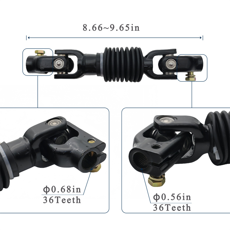 Golf Cart Parts LV Tong Golf Cart Universal Joint Short/Long Drive Shaft Coupling OEM 3.206.02.000026 3.206.02.000017
