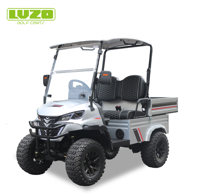 Lvzo Heavy-Duty Electric Golf Cart with Removable Cargo Box /Perfect for Golf Cart Course, Farms, and Industrial Sites