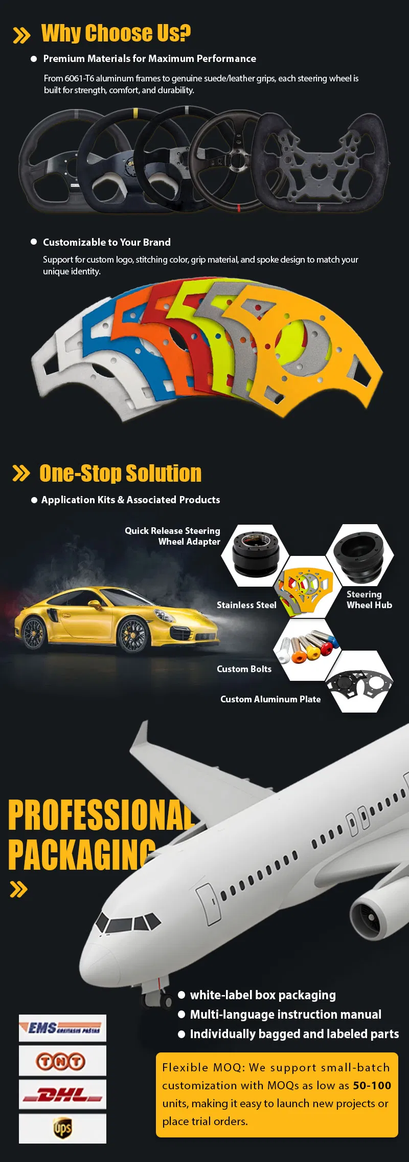 Custom Steering Wheel Details 6