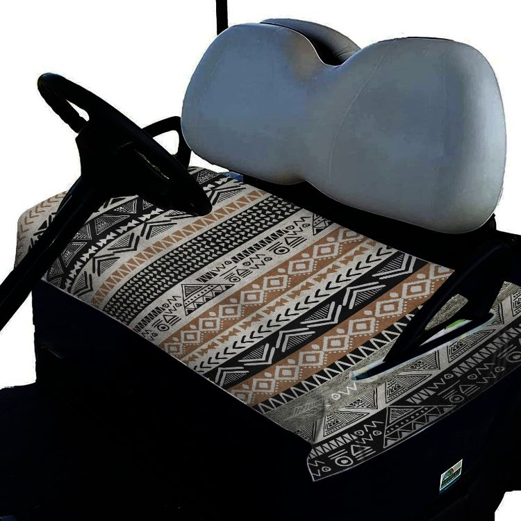 Hot Selling Golf Accessories Golf Cart Seat Covers Towel 2-Person Seats Custom Logo Printed Golf Cart Cushion