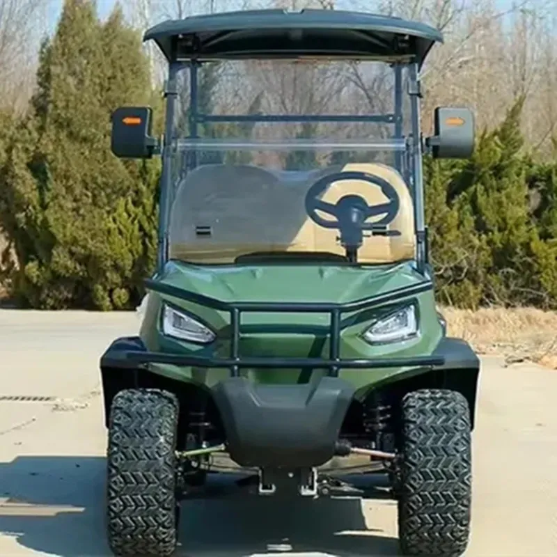 Electric Golf Cart Side View