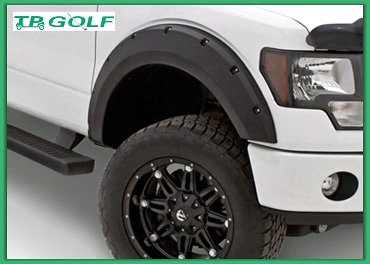 YAMAHA Drive Golf Cart Fender Flares Black ABS F150 Fender Flares