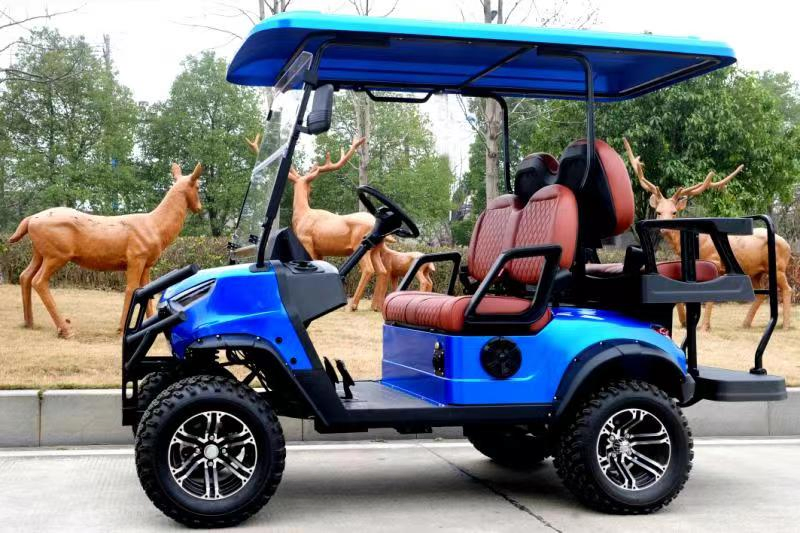Electric Sightseeing Car Luxury Golf Cart From China Factory