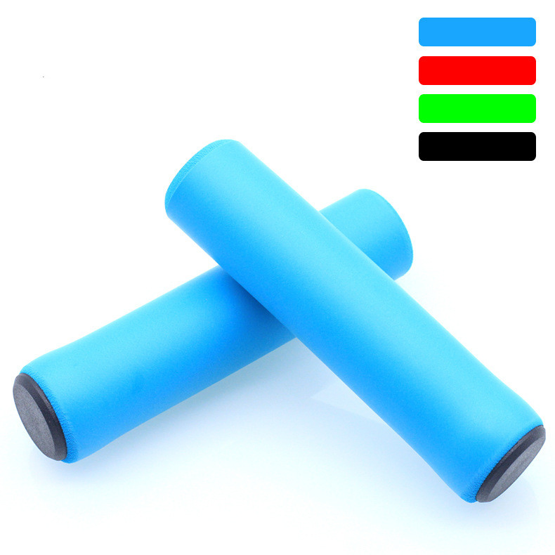 Custom Color and Package Bicycle Mountain Bike Silicon NBR Foaming Soft Sponge Rubber Handle Grip Handlebar Cover