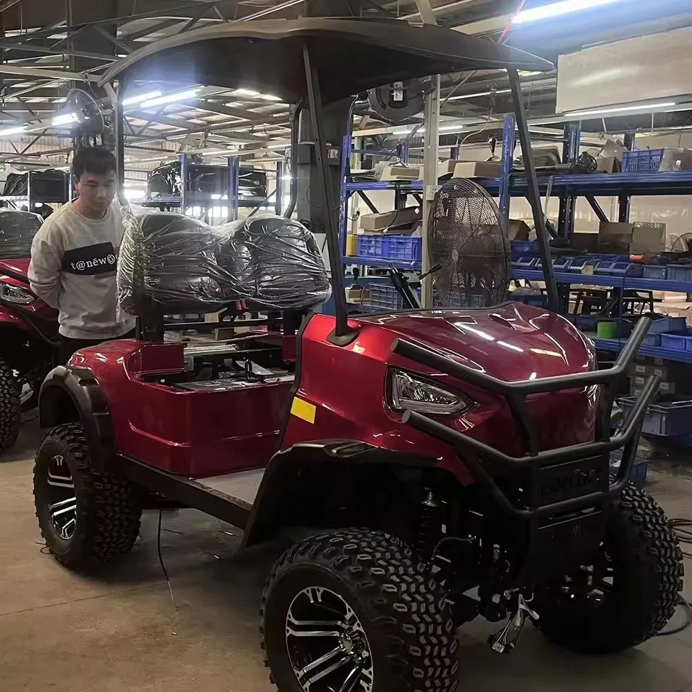 2024 Wholesale Cheapest Cars High Quality Electric Golf Club Cart for Sale