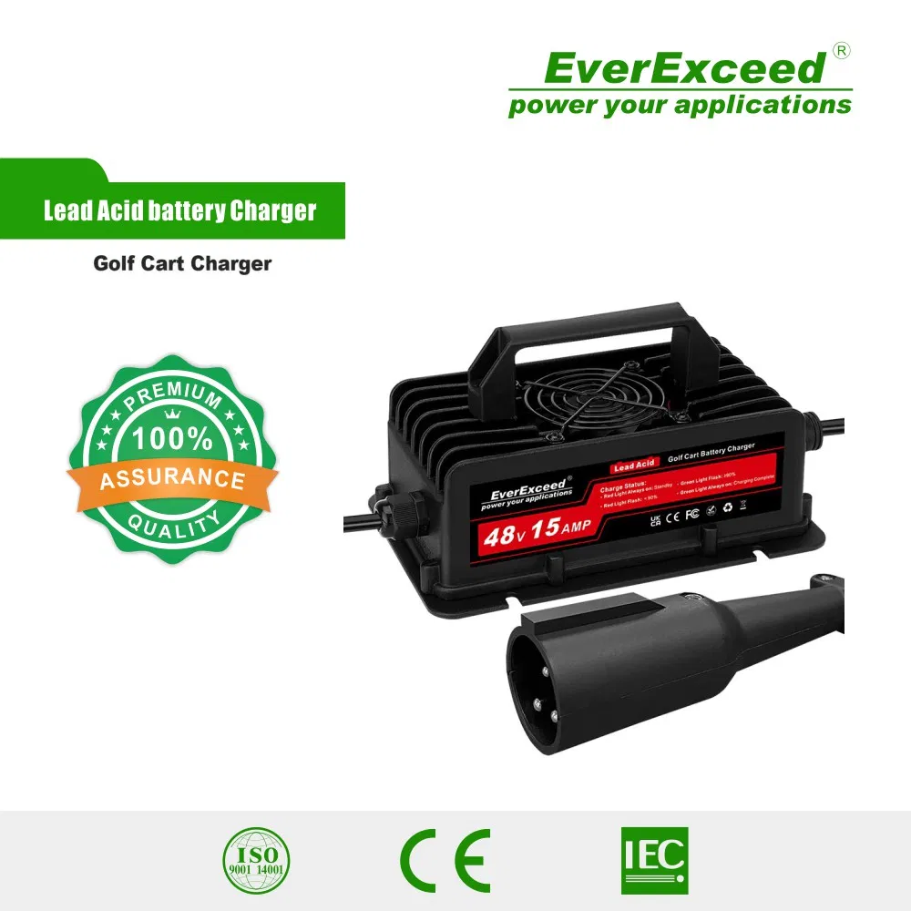 High-Performance 48V Lead Acid Battery Charger for Golf Cart Applications