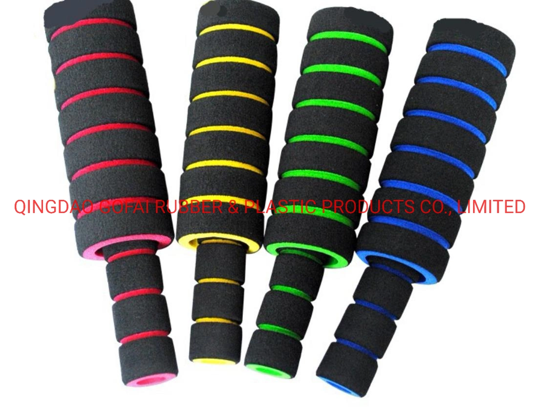 Silicone Rubber NBR Foamed Sponge Non-Slip Bicycle Handlebar Motorbike Handle Grip Lever Rubber Grip