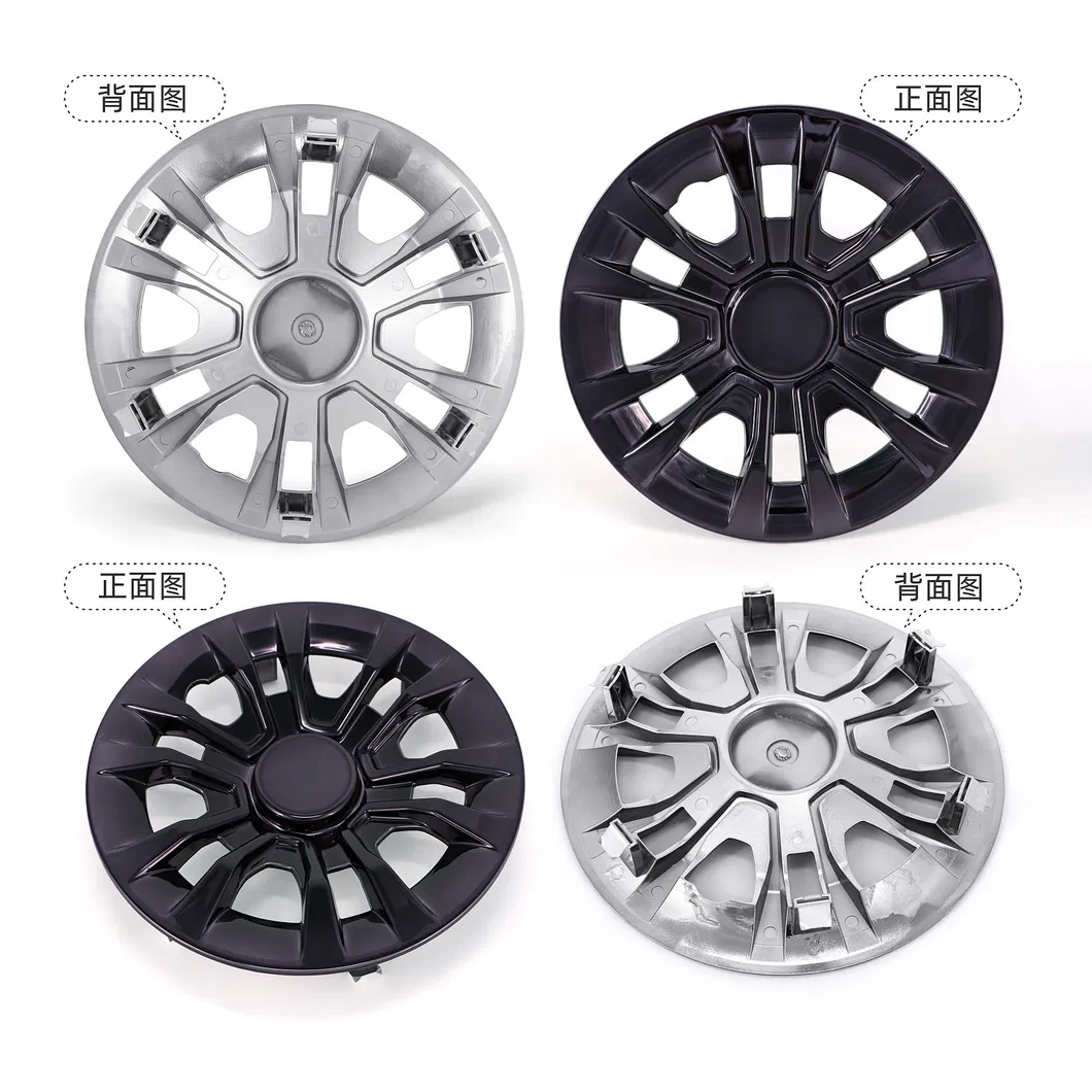 Black 8 inch Wheel Cover for Golf Cart