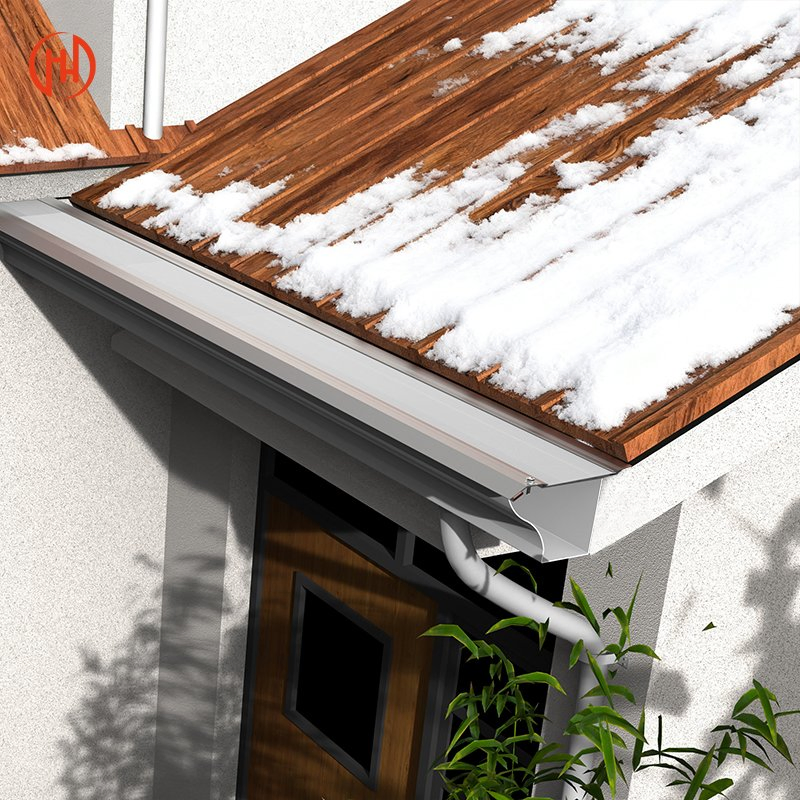 Customized Heating Metal Mesh Aluminum Leaf Guard Gutter Guards