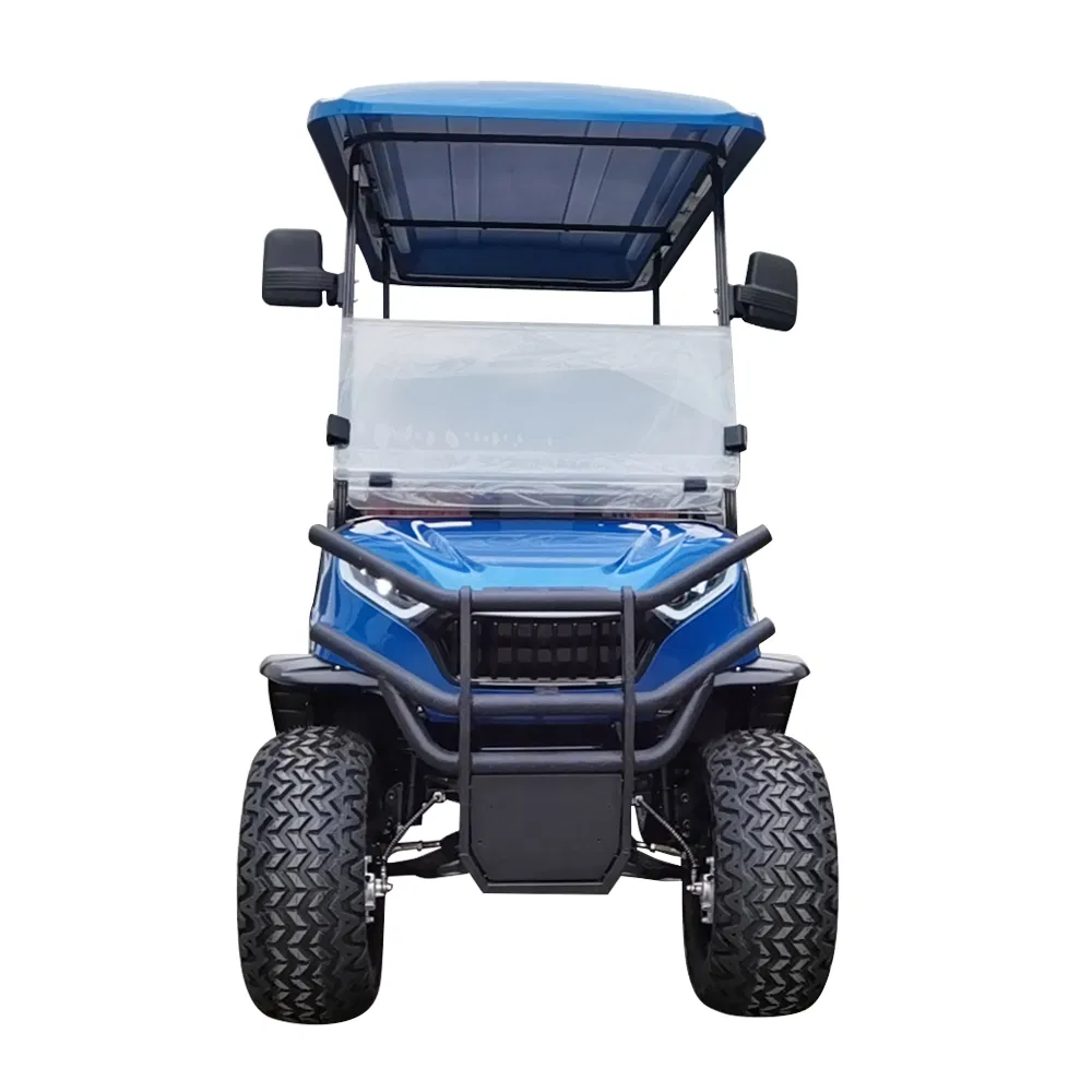 CE Approved 4+2 Seater Golf Cart with 1080 Backup Camera