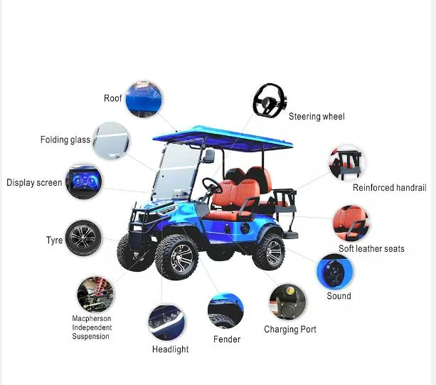 Electric Golf Cart View 1