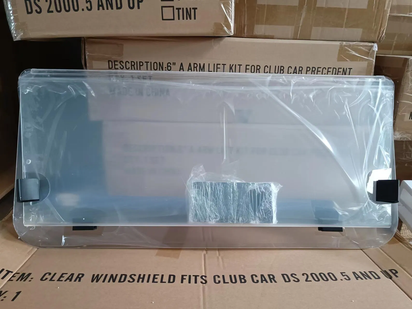 Clear Windshield for Club Car Ds Golf Carts for Years 2000-up
