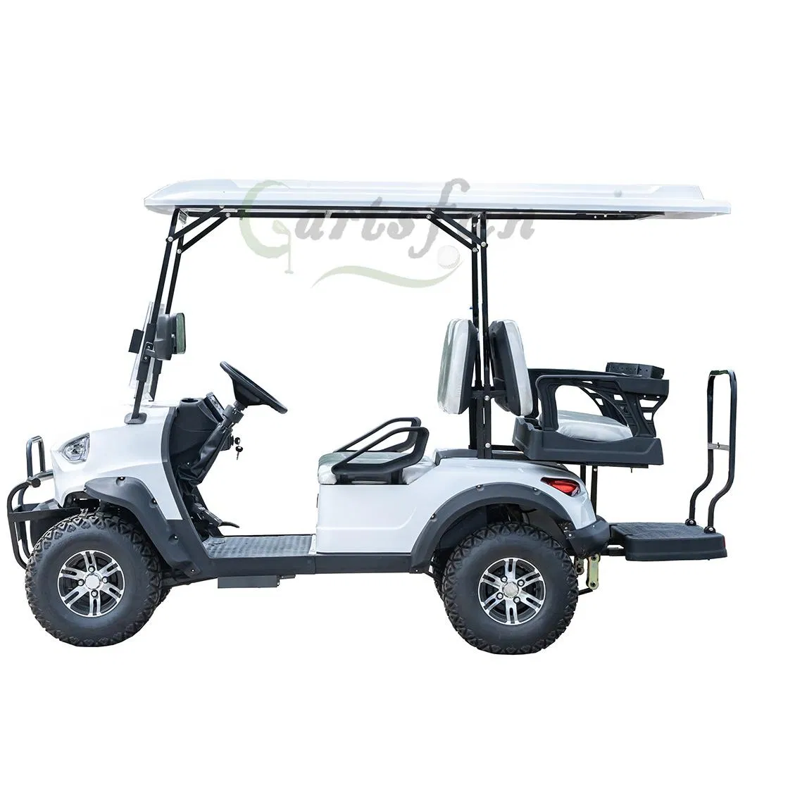 6 Seaters 60V Electric Vehicle with Roof Golf Cart with Competitive Price