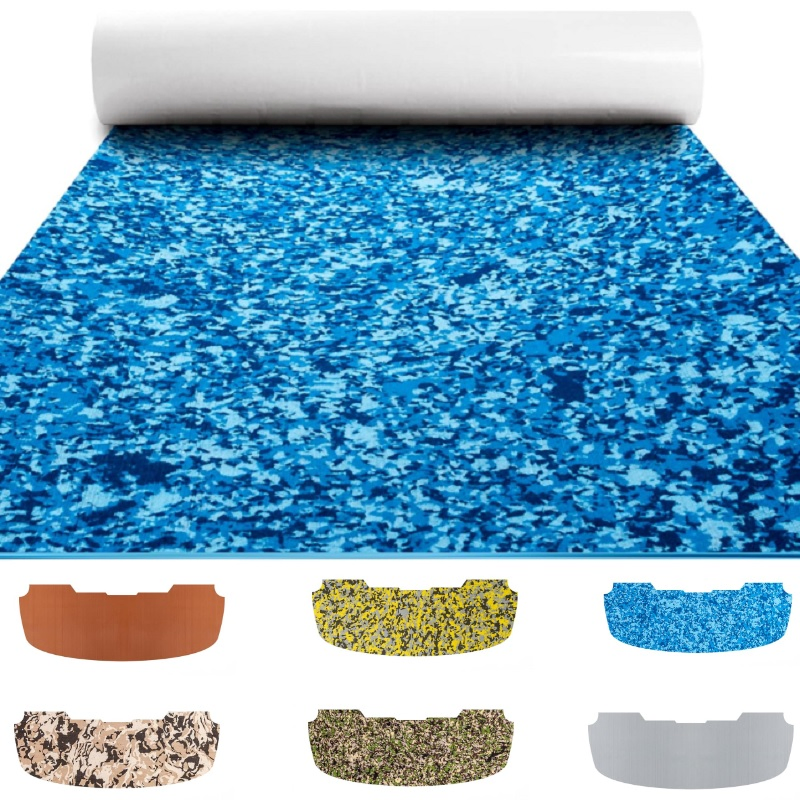 Boat Flooring Non Slip Sport EVA Anti Skip Mats Boat Yacht Kayak Motorboat Golf Cart RV Ramp Golf Cart Cooler Tops Kits for 2016 YAMAHA 242