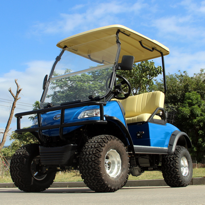Hdk Wholesale Mini 2 Seat Hunting Golf Cart with Basket Roof