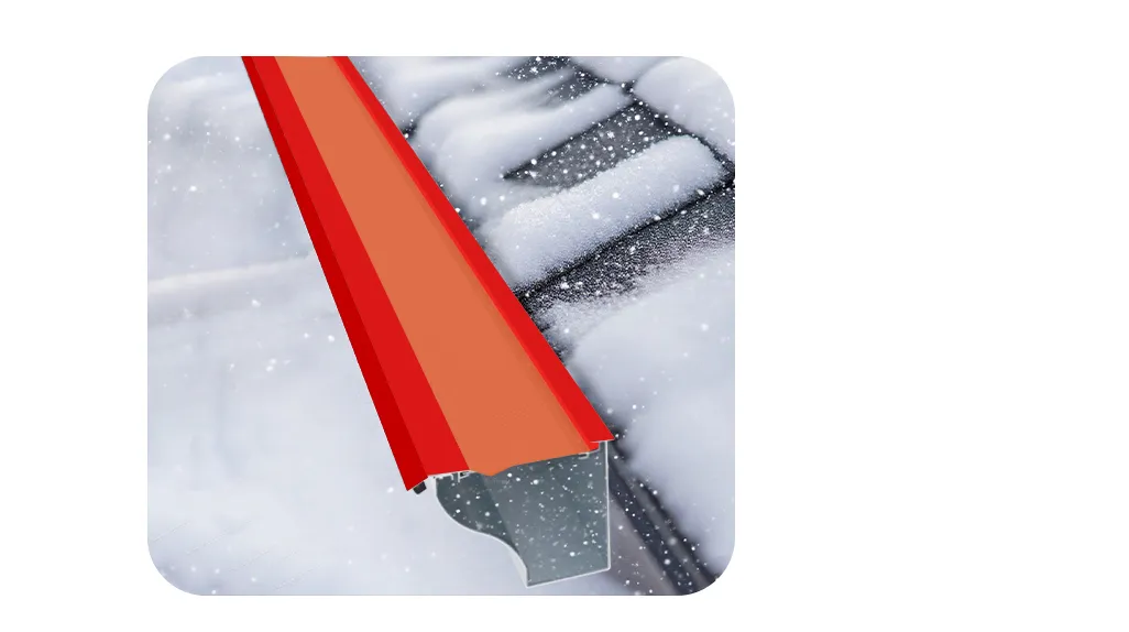 Aluminum Leaf Guard 12