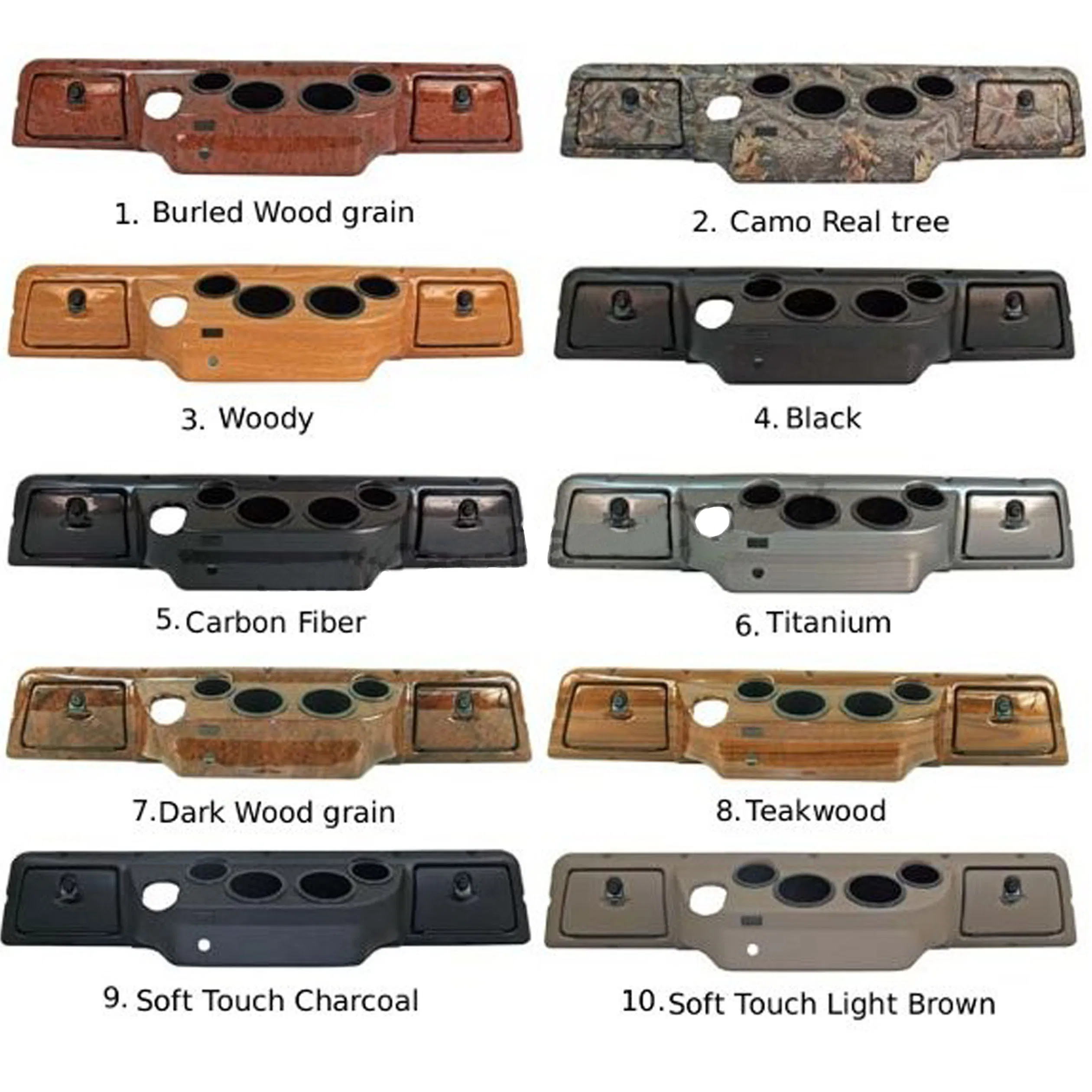 OEM Customized Golf Cart Accessories Golf Cart Dashboard Cover for Club Car Ds 1982-up with Cheap Price