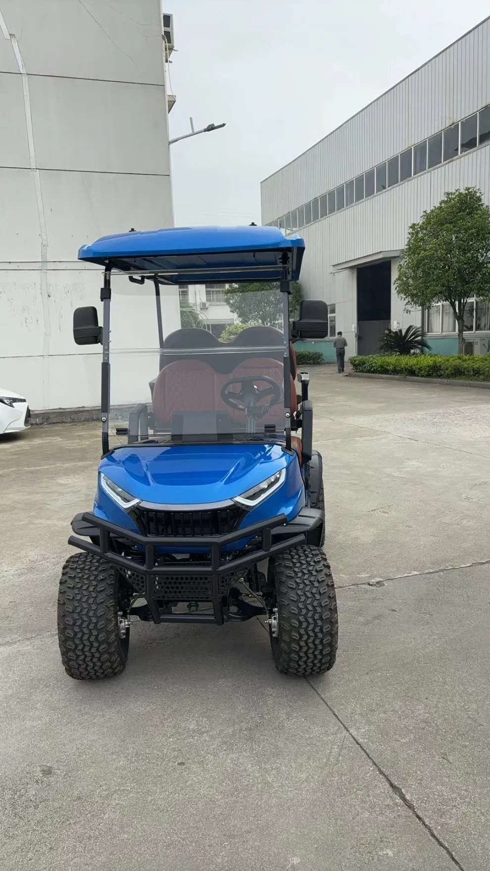 New Launched Lifted Chassis 2+2 Electric Golf Car Hunting Golf-Cart