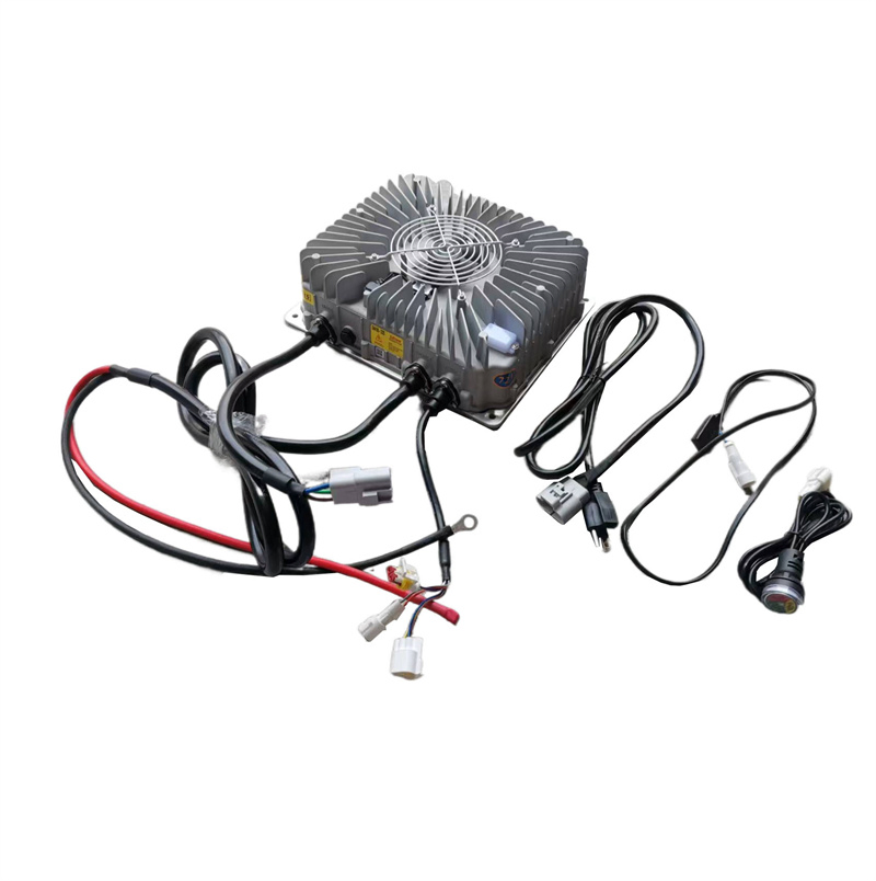 China Portable Electric Car Parts Golf Cart Parts Lvtong Battery Charger72V