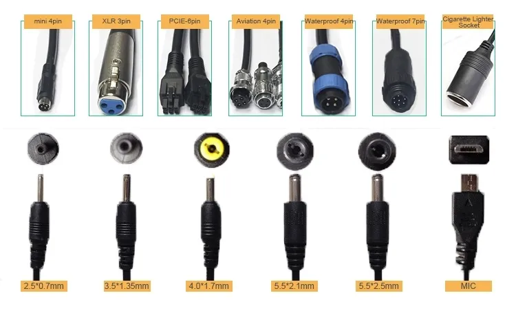 DC Plug Specifications