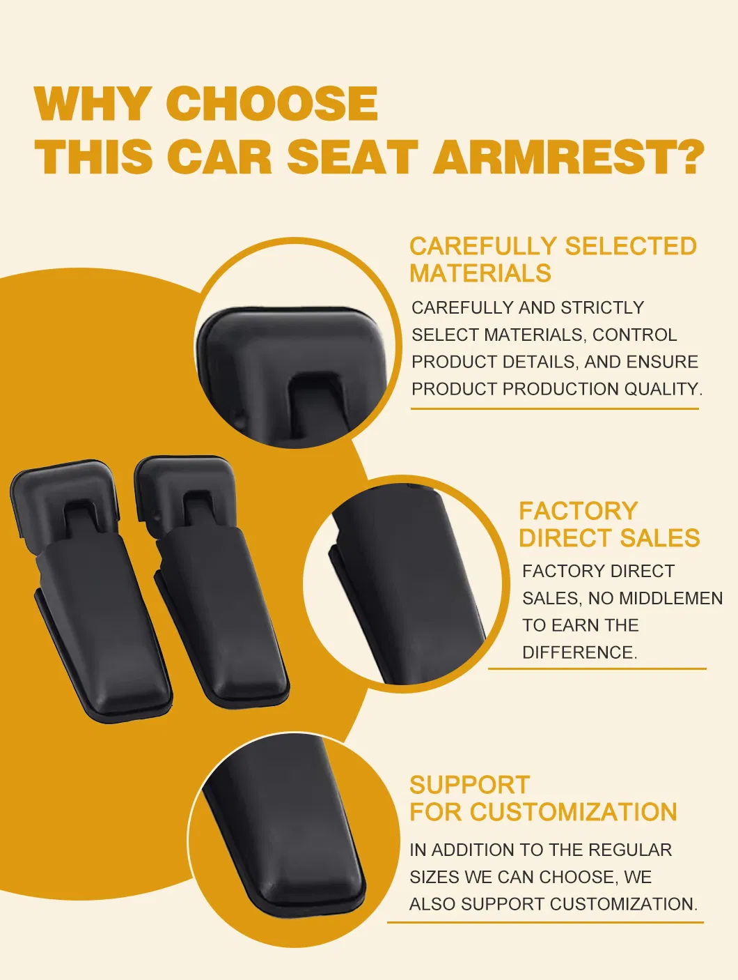 Seat Armrest Overview