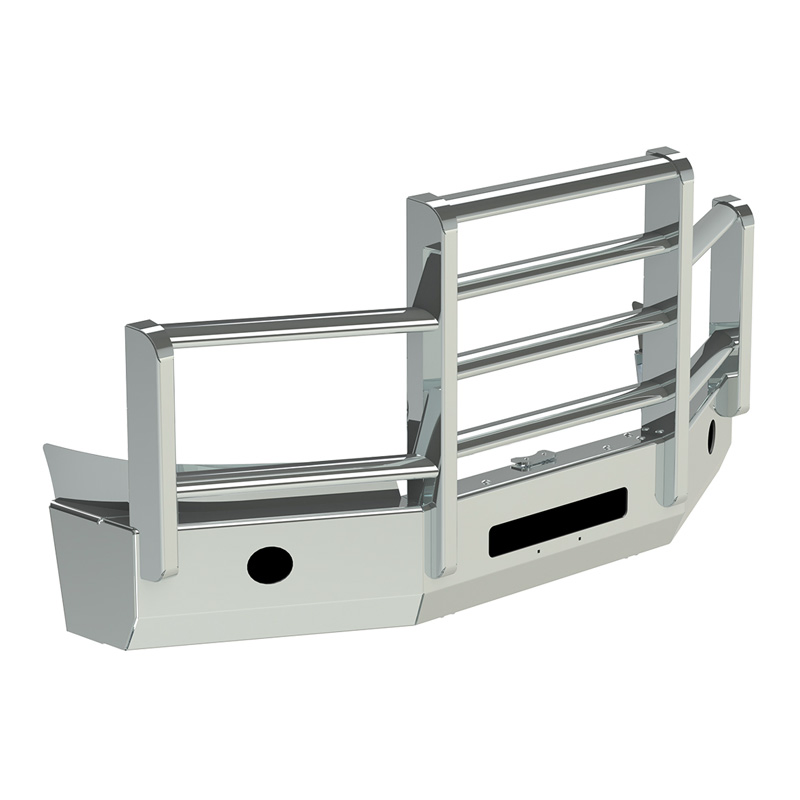 Stainless Steel Truck Accessories Front Bull Bars Grille Guard with Brush