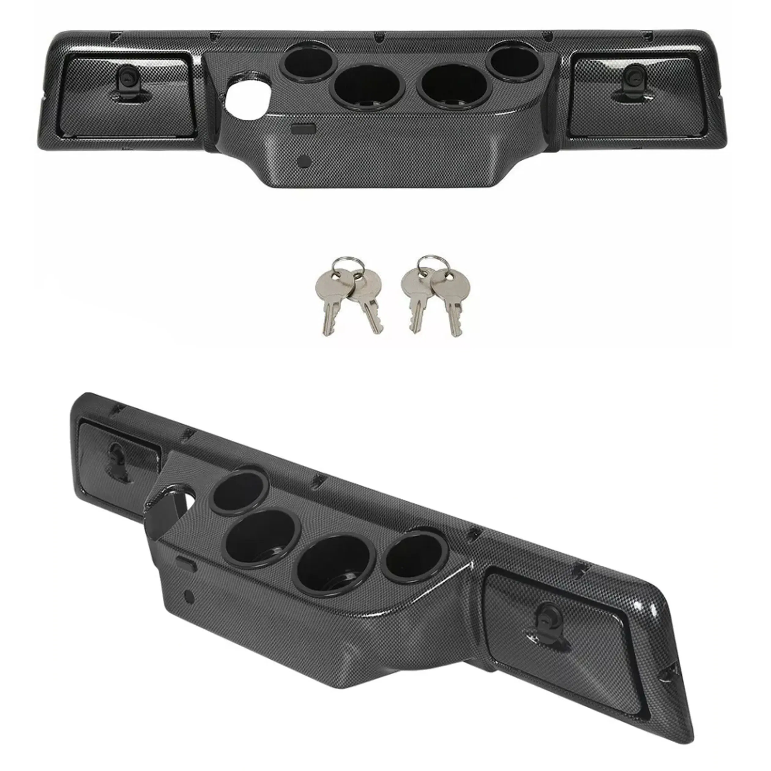 ABS Golf Cart Dashboard Tray Ezgo Dash Kit Two Surface Tratemantes