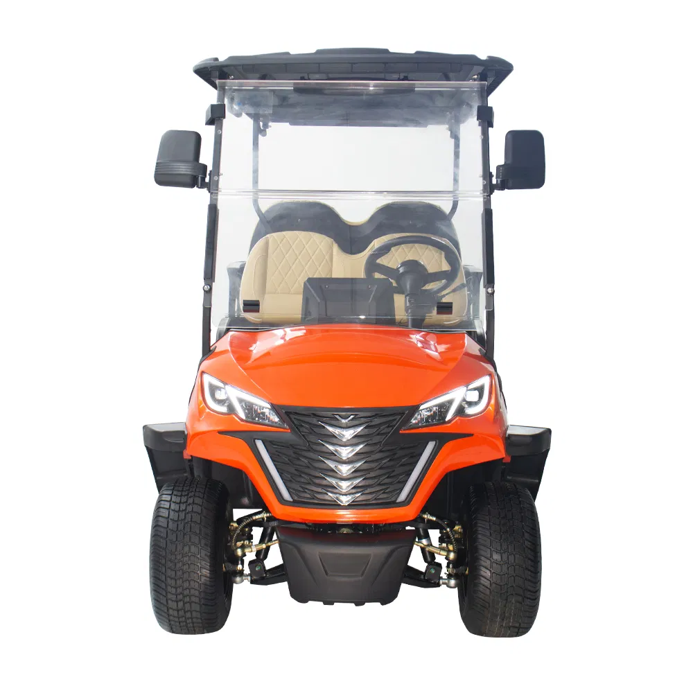 CE Approved 4+2 Seater Golf Cart with 1080 Backup Camera