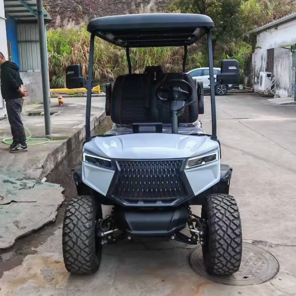 Electric Golf Cart 4 Seats New Vintage CE Customized 48V Standard Good Price Club Car Golf Cart Dashboard Race Seat 4