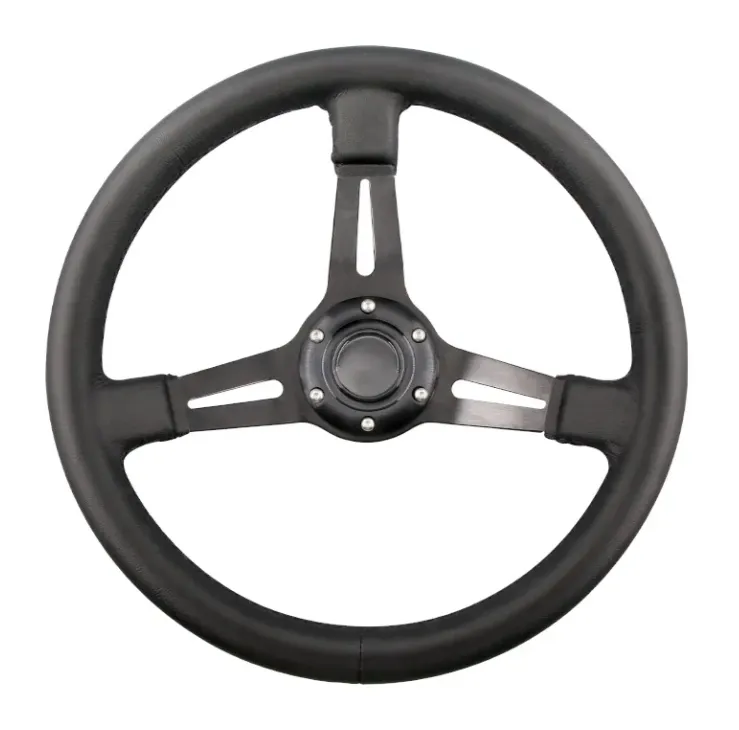 Golf Cart Steering Wheel View 1