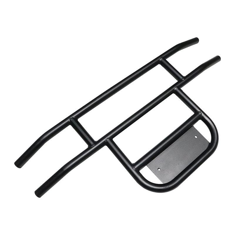 Customize Bend Pipe Brush Fab Fours ATV Car Bumper Black Steel Guard