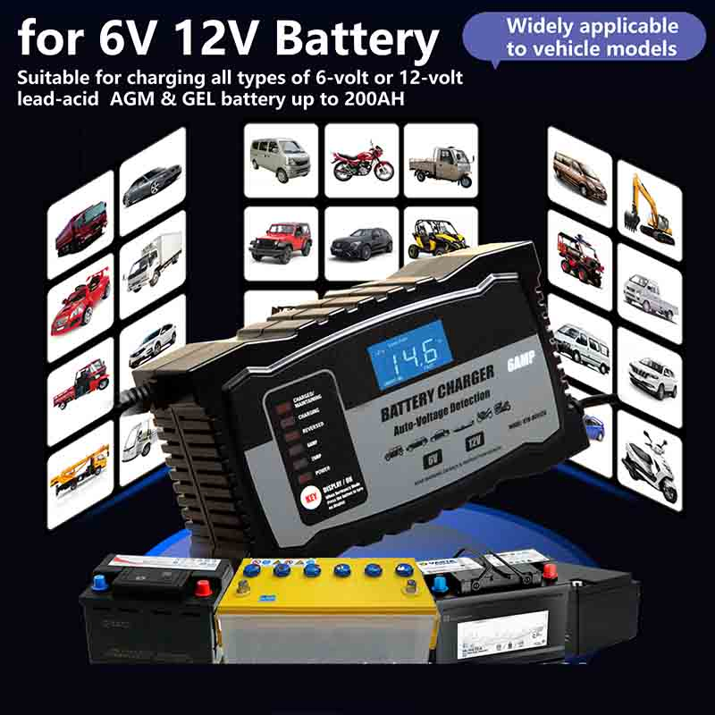 Lithium 12V Discharger LiFePO4 Car 24V with Chargers Li Ion Computerised 36V Golf Cart 3.2V Fast Portable 10A a Battery Charger