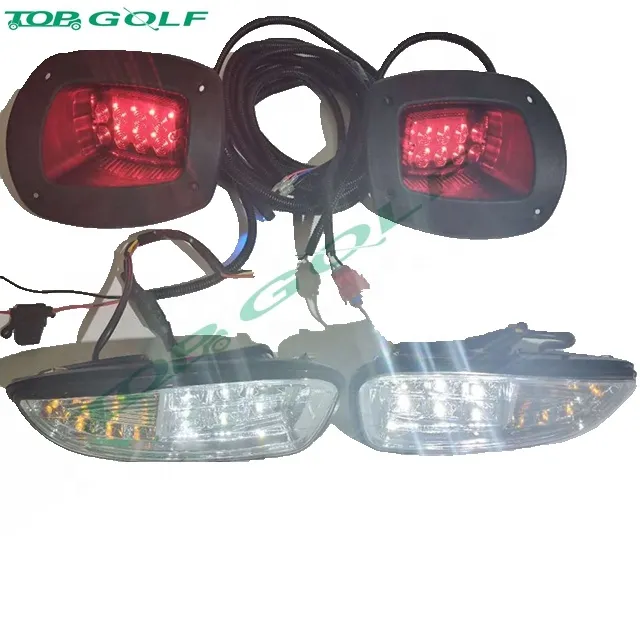 Golf Cart LED Headlight Tail Light Kits