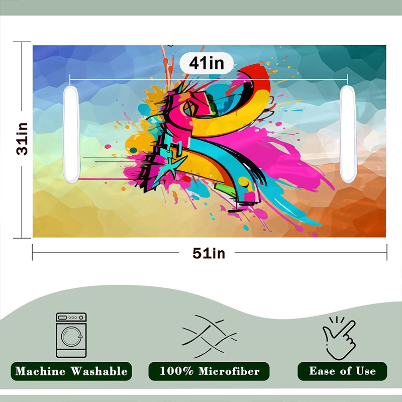 Custom Sporty Design Microfiber Golf Cart Seat Cover Breathable Washable