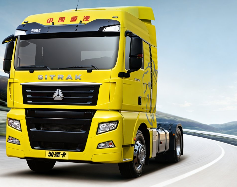 Sinotruk Sitrak 4X2 Tractor Truck Automatic Transmission Air Suspension System