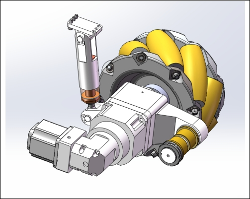 Daao Industrial Robot Mecanum Wheel System