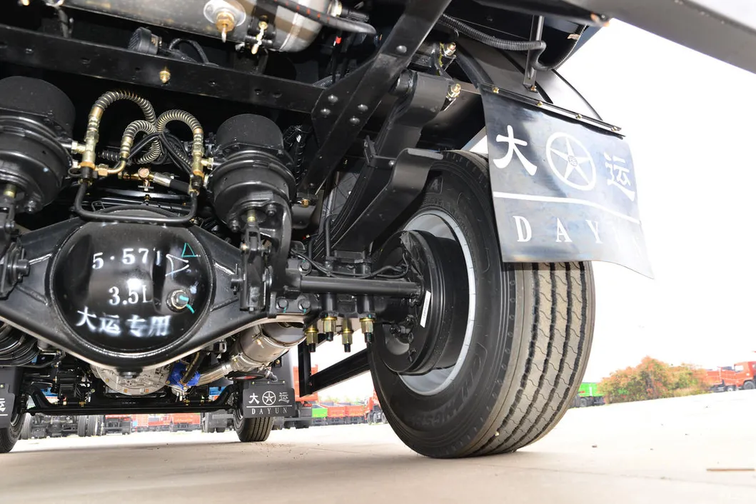 Dump Truck Rear View