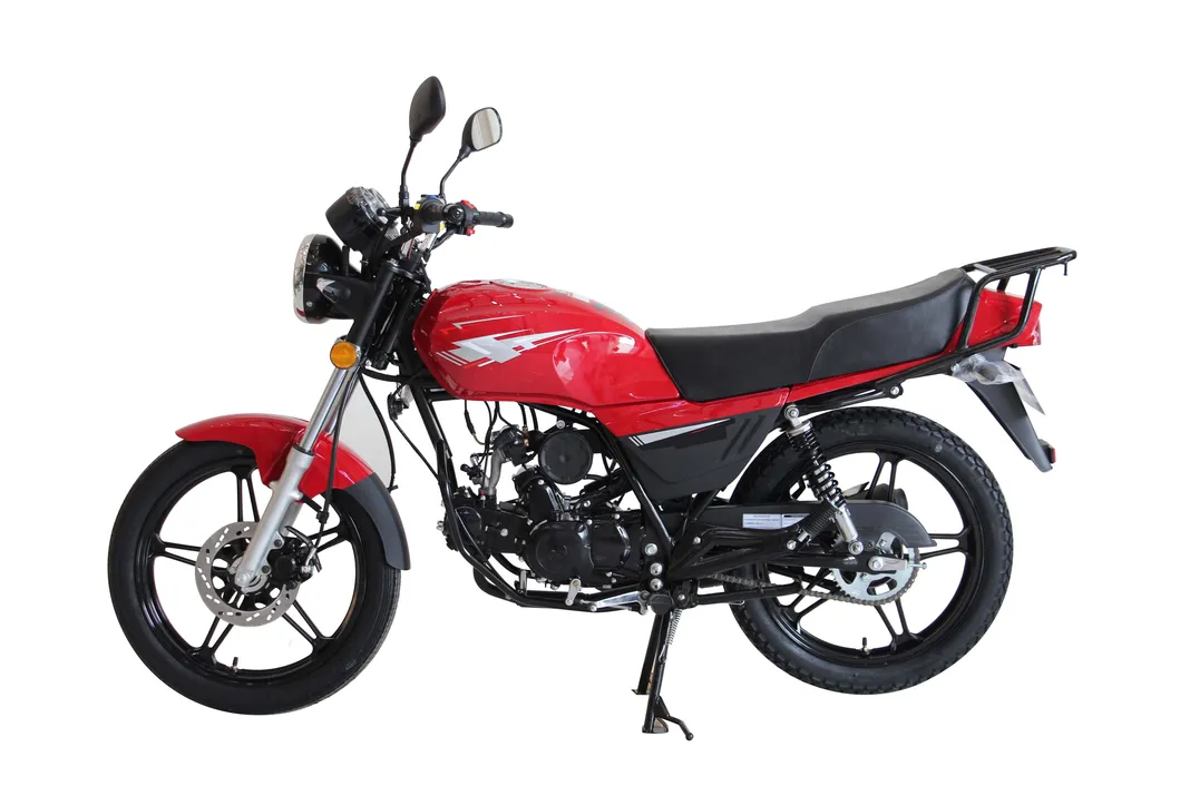 Racing Motorcycle Front View