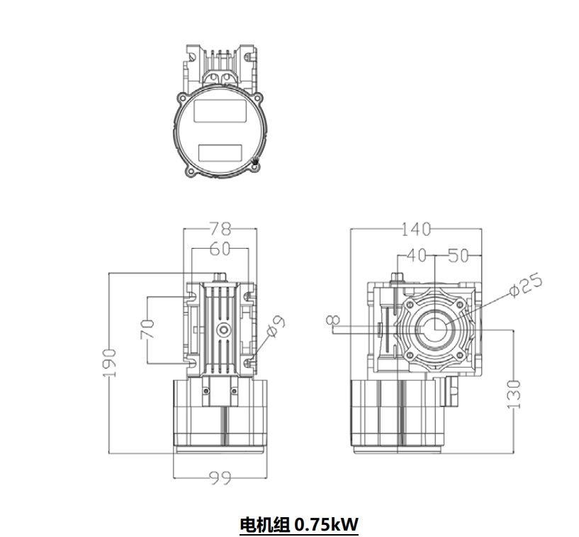 High-Performance Soft Door with PVC Brake System, 0.75kw