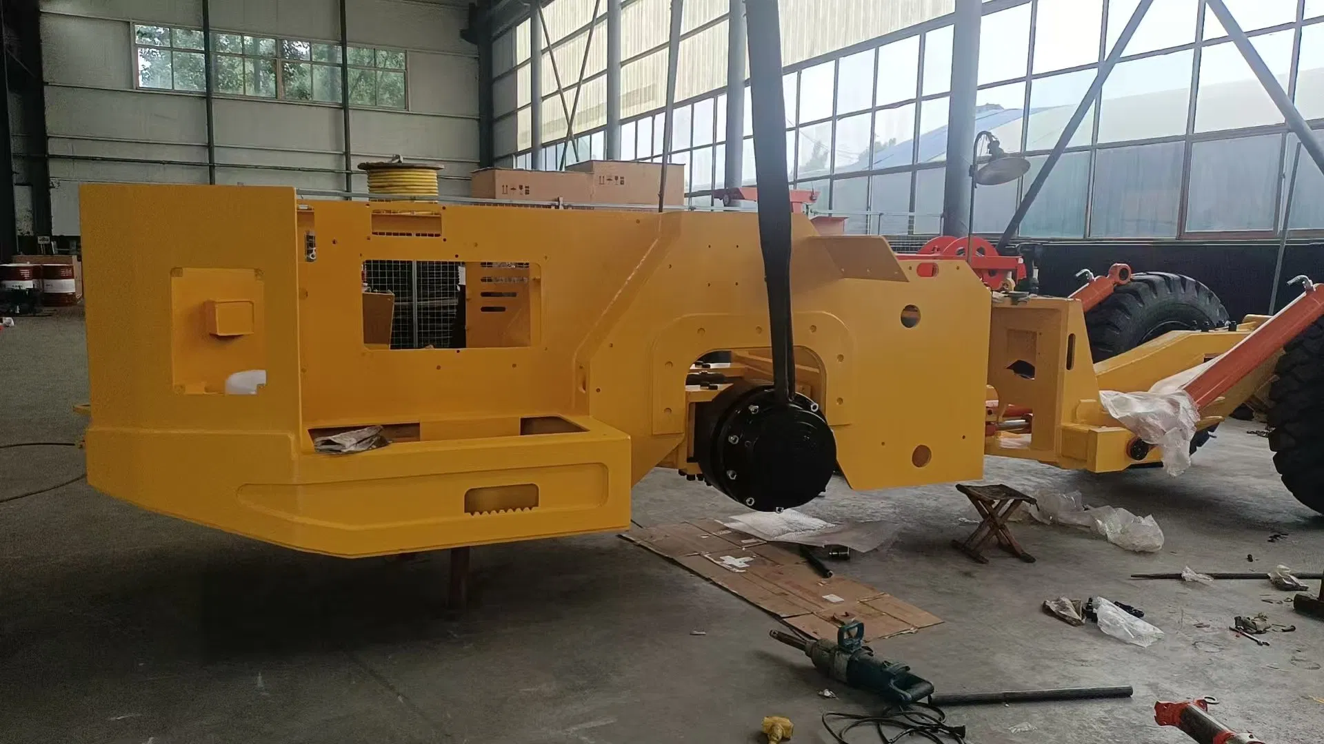 High-Performance Fops Cockpit Brake System for Underground Vehicles