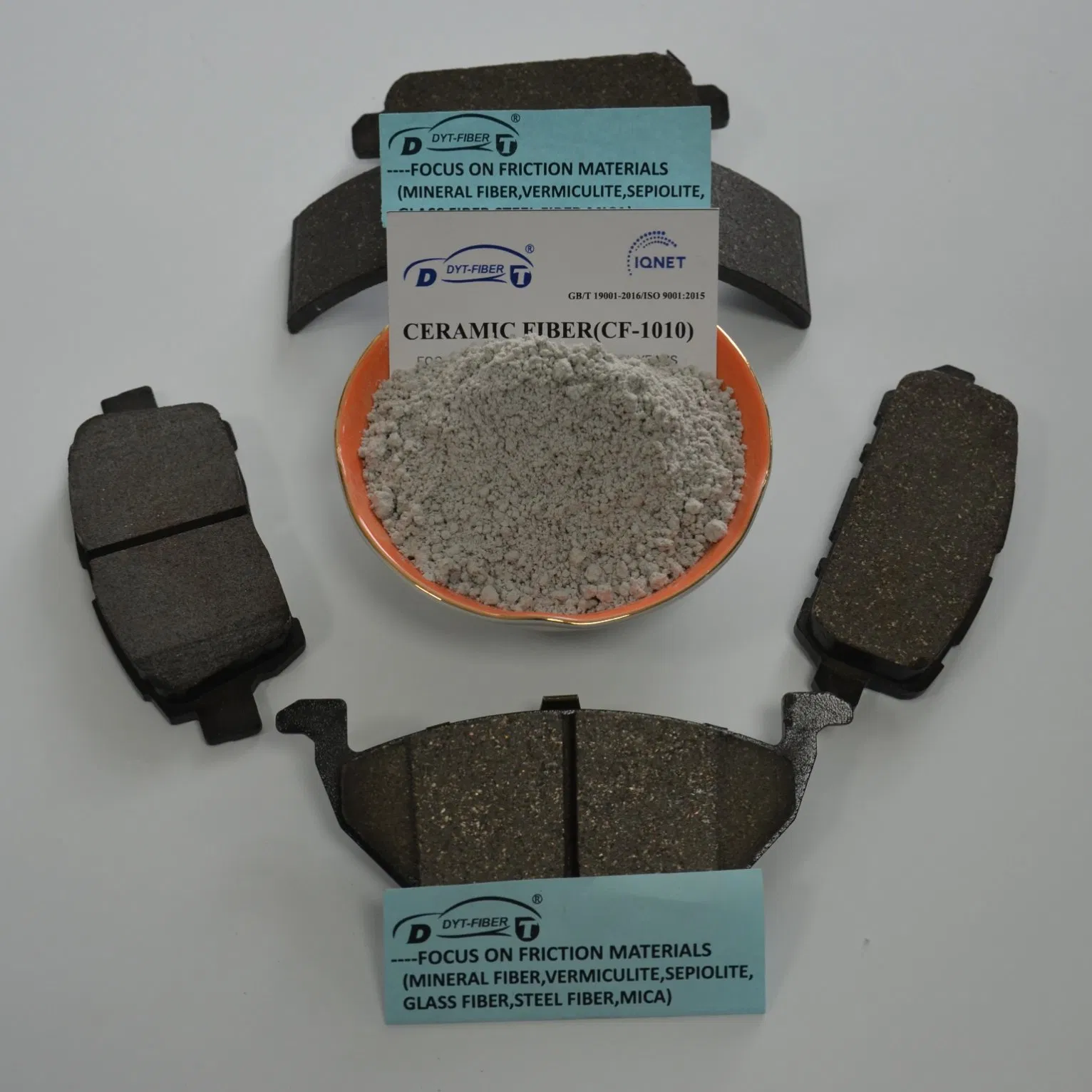 Friction Materials of Ceramic Fiber CF-1010 for Manufacturing Brake Lining